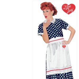 Classic I Love Lucy Polka Dot Costume